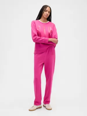 Dámske tepláky GAP LOGO SWEATPANTS 800432-02 BRIGHT FUCHSIA