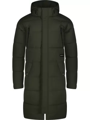 Pánsky zimný kabát NORDBLANC LOOM NBWJM8255 ARMÁDNA ZELENÁ