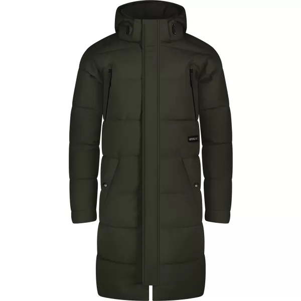  Pánsky zimný kabát NORDBLANC LOOM NBWJM8255 ARMÁDNA ZELENÁ 