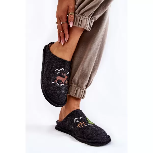  Dámske šľapky BIG STAR KK276018 BLACK/BEIGE Big Star Shoes 