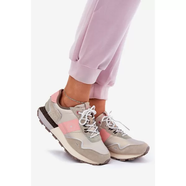  Dámske tenisky BIG STAR RR274243 PINK / GREY Big Star Shoes 