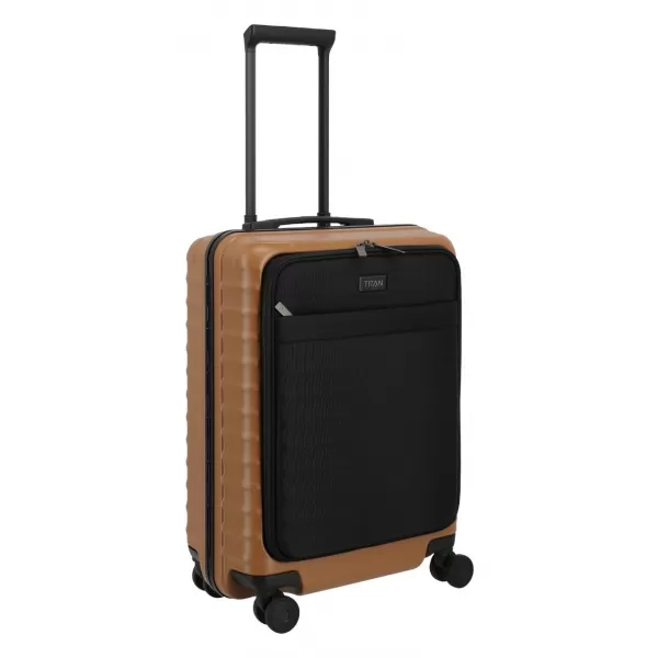  Palubný kufor TITAN Overseas S Front pocket KAŇONOVÝ BRONZ 