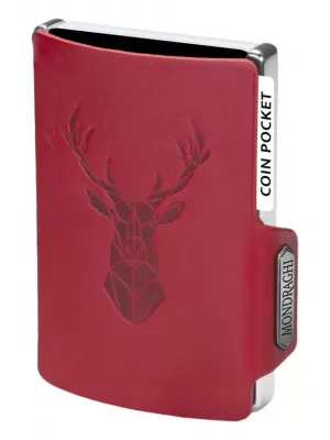 Peňaženka MONDRAGHI Silhouette Modern Deer RED