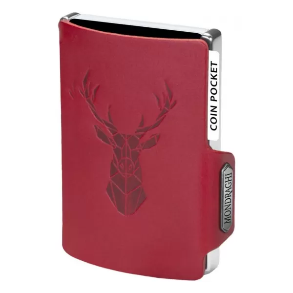  Peňaženka MONDRAGHI Silhouette Modern Deer RED 
