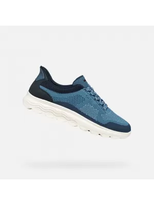 Pánske tenisky GEOX SPHERICA PLUS G014666 MODRÁ