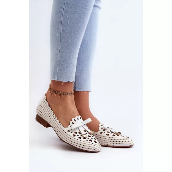  Dámske lodičky BOTO NESTAVIA 31464 WHITE 