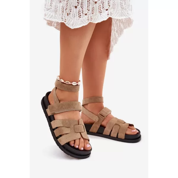  Dámske sandále BOTO VALPERA 37804 KHAKI 