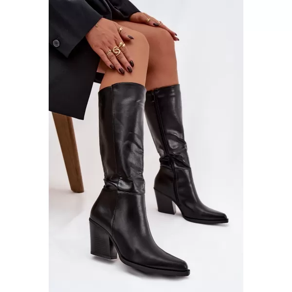  Dámske čižmy BOTO KATELLE 40586 BLACK 