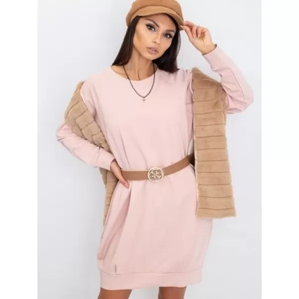  Dámske šaty BASIC FEEL GOOD RV-TU-5184.93P BRIGHT PINK 