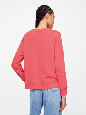Dámska mikina GAP LOGO CREWNECK SWEATSHIRT 744529-02 WATERMELON ICE