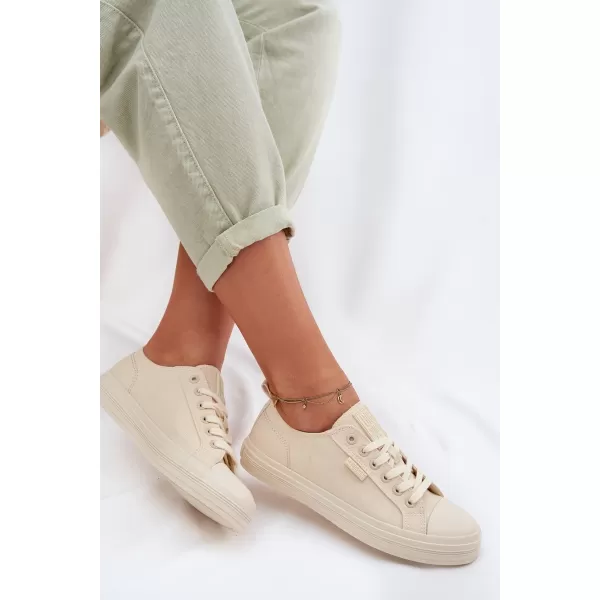  Dámske tenisky BIG STAR TT274818 BEIGE Big Star Shoes 