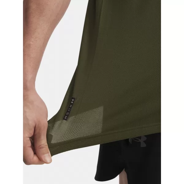  Pánske tričko UNDER ARMOUR UA VANISH ELITE SEAMLESS SS 1376781-390 ZELENÁ 