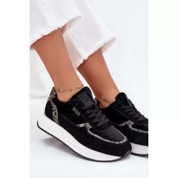  Dámske topánky BIG STAR OO274A312 BLACK Big Star Shoes 