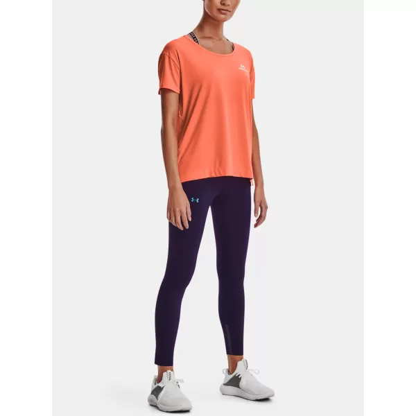  Dámske tričko UNDER ARMOUR UA RUSH ENERGY SS ORANŽOVÁ 