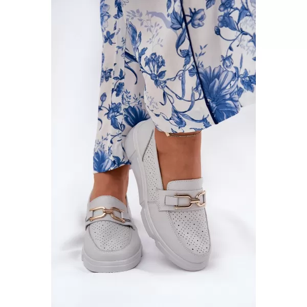  Dámske mokasíny VINCEZA 88007 WHITE 