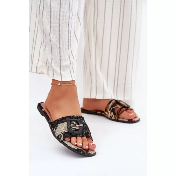  Dámske šľapky BOTO CLARIOLA 37411 BLACK 