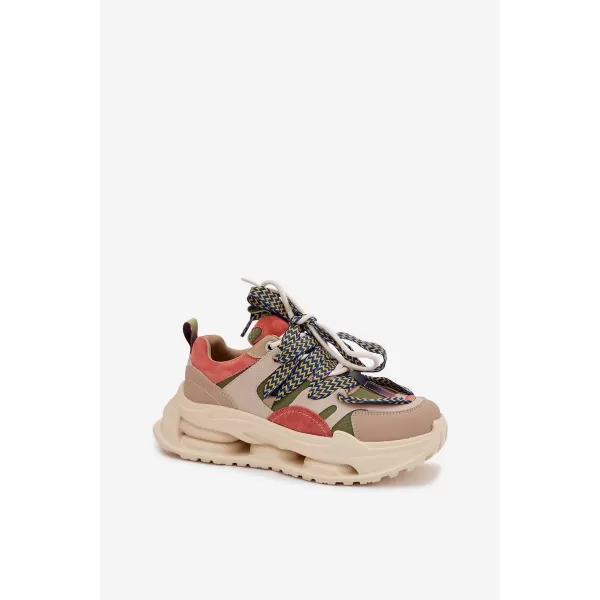  Dámske tenisky D&A CR61-3133 BEIGE 