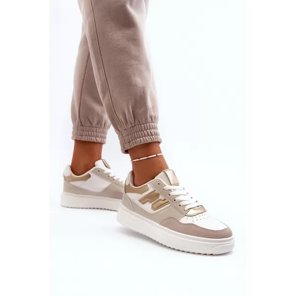  Dámske tenisky BOTO REGINES 30370 WHITE/GOLD 