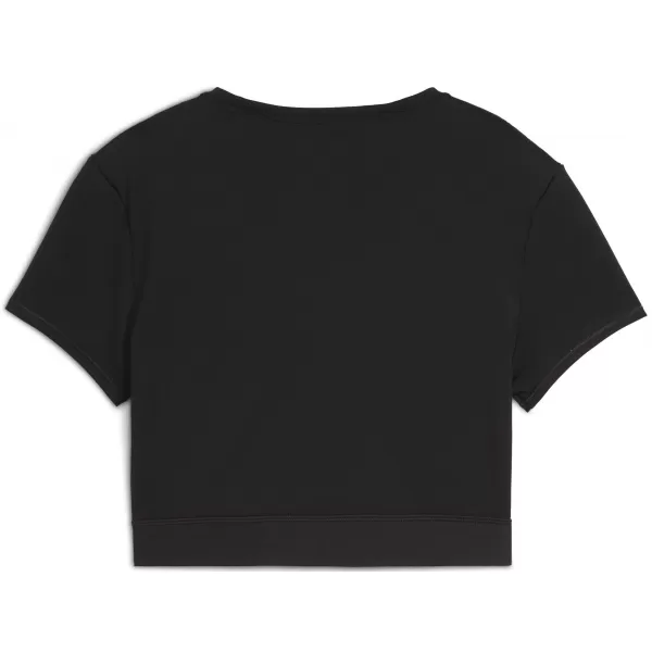  Dámske tričko PUMA W STRONG TEE - SHORT 526805-01 PUMA ČIERNA 