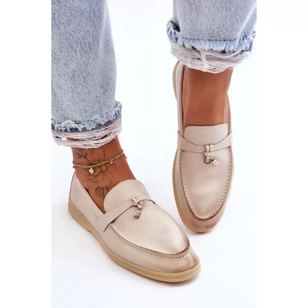  Dámske mokasíny BOTO CORTEZ 26651 BEIGE 