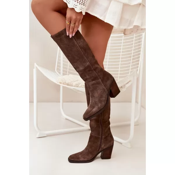  Dámske čižmy BOTO LISSARA 38607 KHAKI 