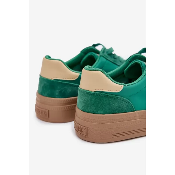 Dámske tenisky BIG STAR TT274163 GREEN Big Star Shoes 