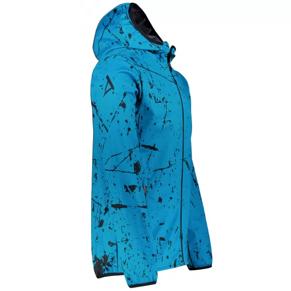  Pánska softshellová bunda premium ALTISPORT VOJ/ALM034JACK01 EMERALD 