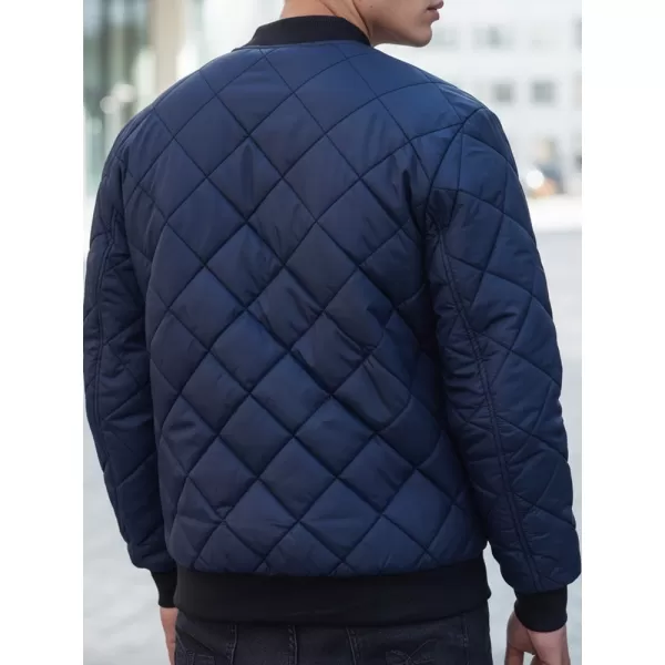  Pánska bunda DSTREET TX2217 TMAVO MODRÁ 