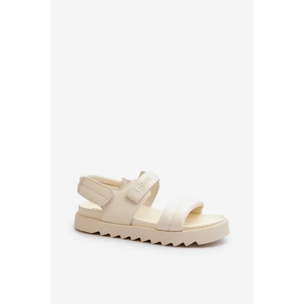  Dámske topánky BIG STAR NN274751 BEIGE Big Star Shoes 