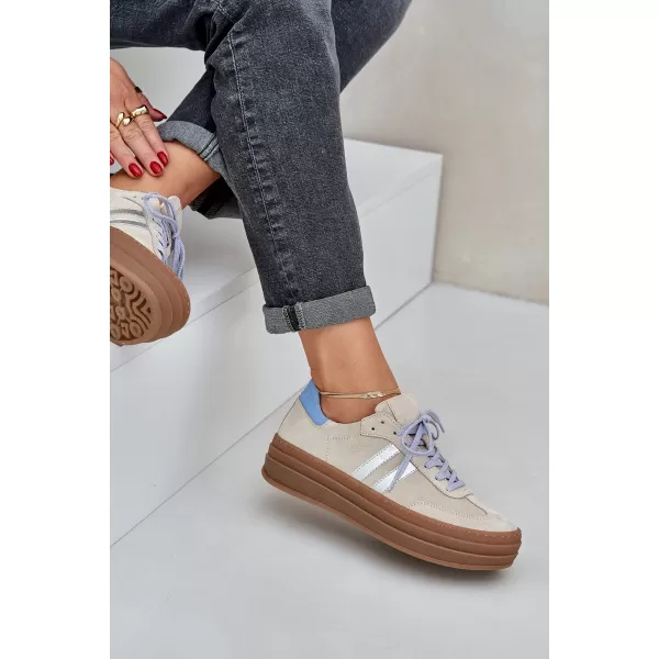  Dámske topánky ZAZOO N1068S4 BEIGE 