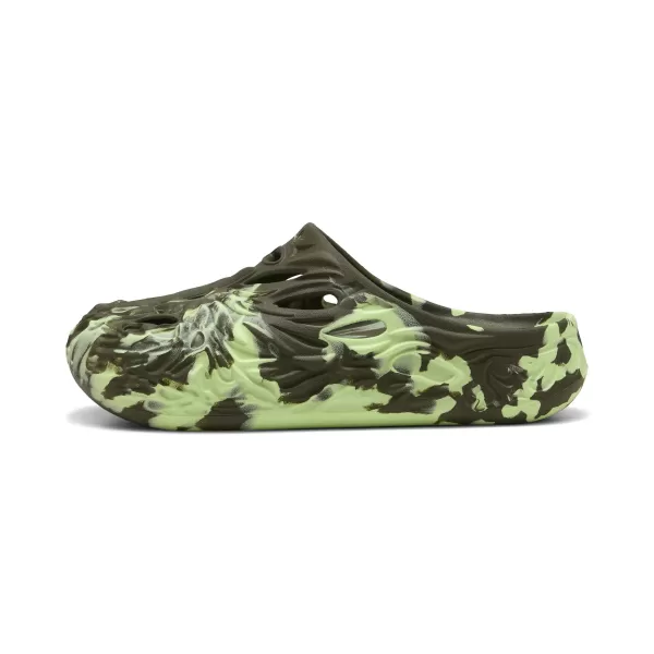 Šľapky PUMA MB.04 SLIDE 397665_14 DARK OLIVE/FIZZY LIGHT 