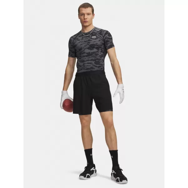  Pánske kraťasy UNDER ARMOUR HG PRINTED LNG SHORT 6009658-001 ČIERNA 
