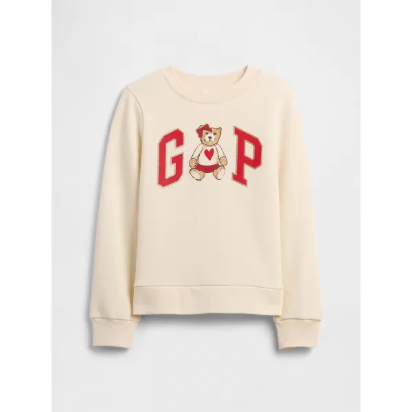  Detská mikina GAP CREW SWEATSHIRT 839149-04 BEAR 