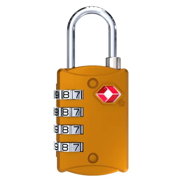  Zámok CABINZERO TSA Travel Lock ORANGE CHILL 