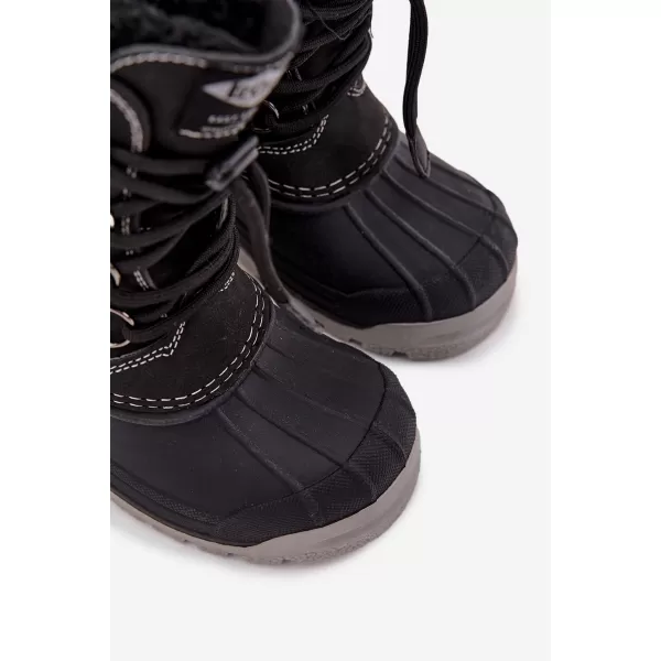  Detské zimné topánky LEE COOPER LCJ-25-44-3943K BLACK 