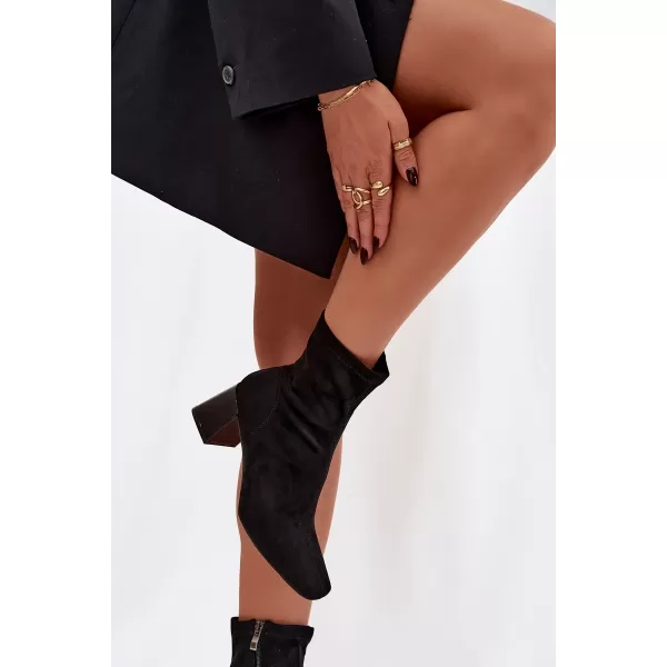 Dámske topánky na podpätku BOTO OLIANNE 40587 BLACK 