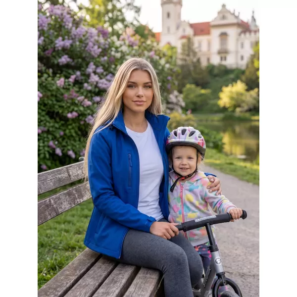  Dámska softshellová bunda ALTISPORT NoPrint NP/ALW945 KRÁĽOVSKY MODRÁ 