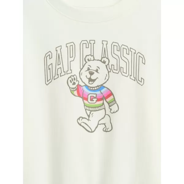  Detské tričko GAP LOGO TEE 845105-00 NEW OFF WHITE 