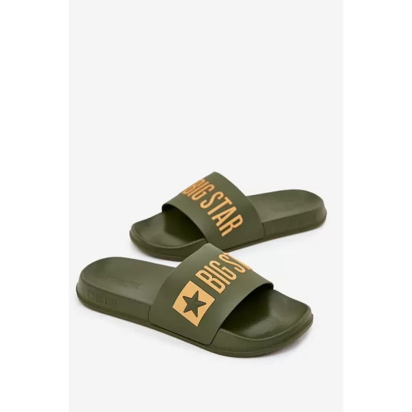  Pánske šľapky BIG STAR SS174360 GREEN Big Star Shoes 