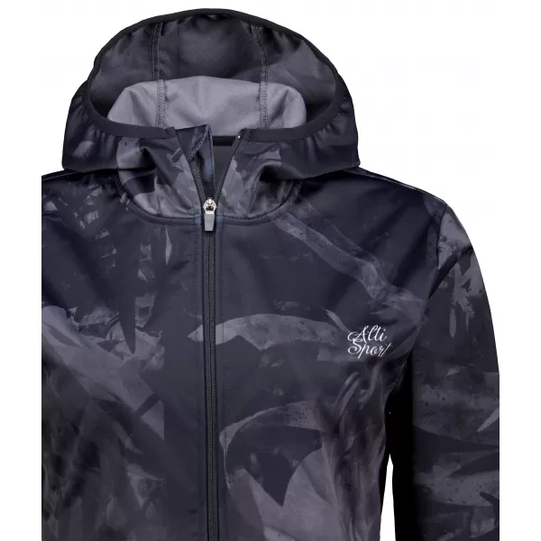  Dámska softshellová bunda premium ALTISPORT VOJ/ALW096JACK01 ČIERNA 