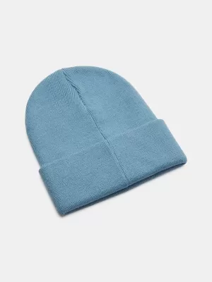 Pánska čiapka UNDER ARMOUR HALFTIME BEANIE 1373155-418 MODRÁ