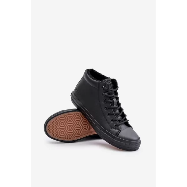  Pánske tenisky BIG STAR MM174012 BLACK Big Star Shoes 