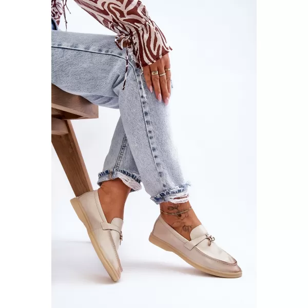  Dámske mokasíny BOTO CORTEZ 26651 BEIGE 