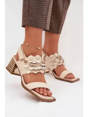 Dámske sandále D&A CR61-3062 BEIGE