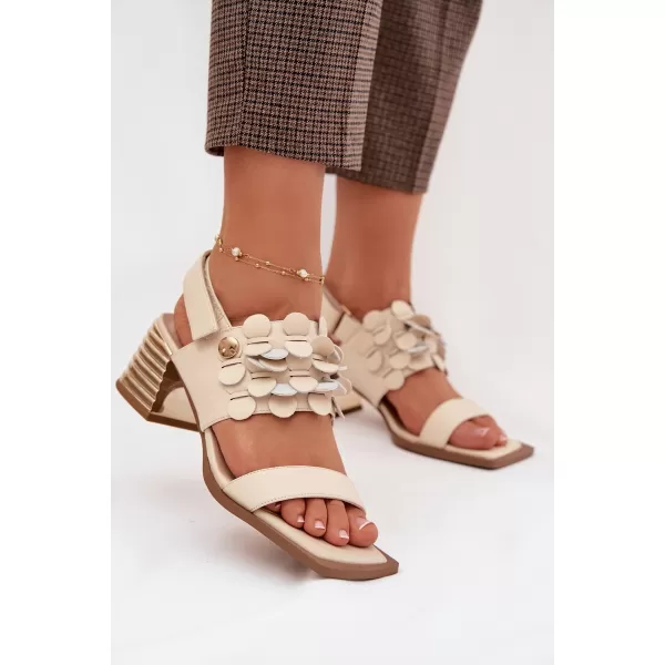  Dámske sandále D&A CR61-3062 BEIGE 