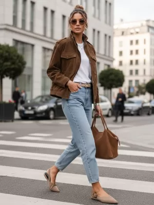 Dámska bunda DSTREET TY5578 ŽLTÁ