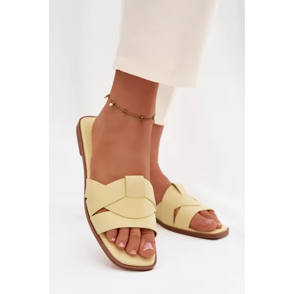  Dámske šľapky BOTO MARISSAE 41398 YELLOW 
