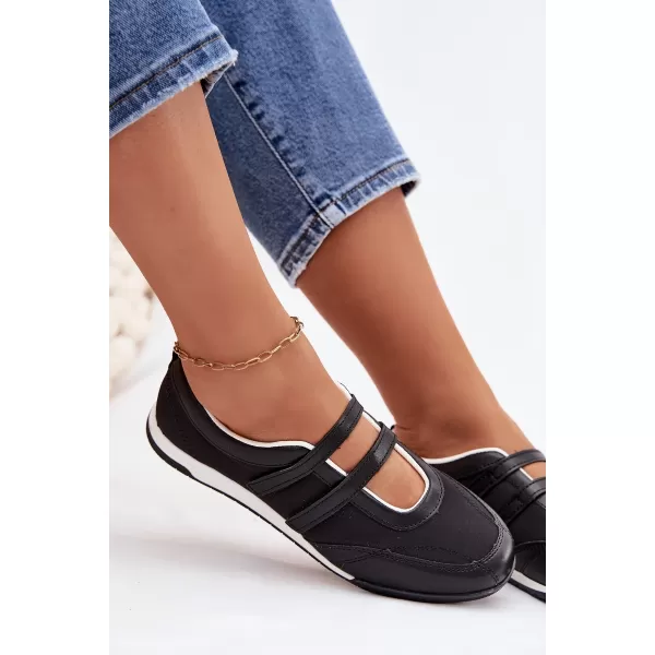  Dámske baleríny BOTO FARVESSA 41587 BLACK 