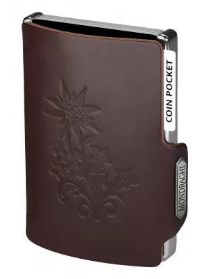 Peňaženka MONDRAGHI Silhouette Edelweiss BROWN
