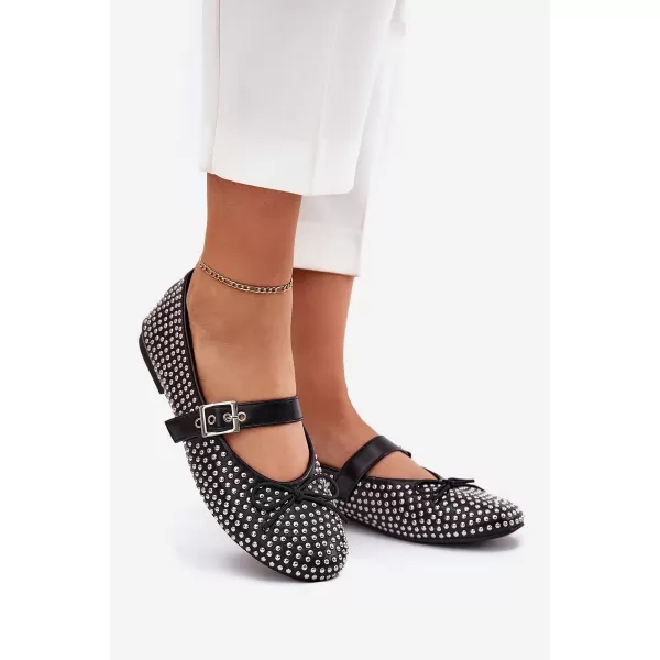  Dámske baleríny BOTO ZDIVISA 37884 BLACK 